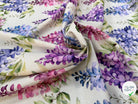 PANAMA PREMIUM IMPRIMÉ DIGITAL (151030-1499) CHARME DE GLYCINES SEREINES - My Little Coupon