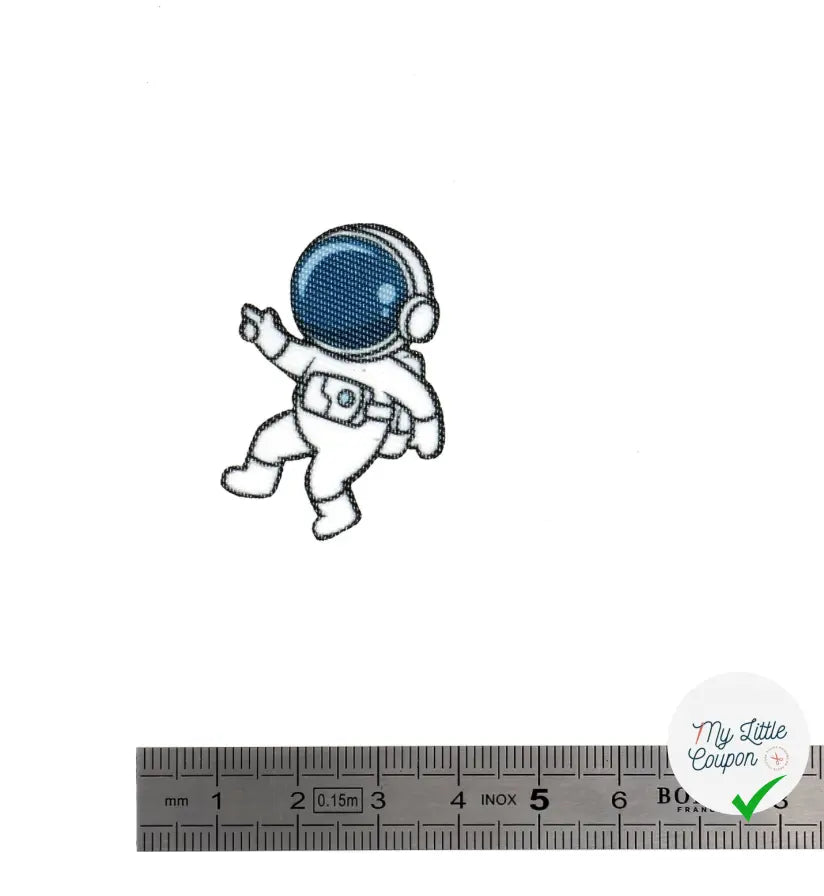PATCH THERMOCOLLANT MINIPATCHI - MODÈLE ASTRONAUTE - My Little Coupon