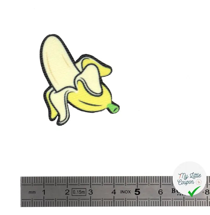 PATCH THERMOCOLLANT MINIPATCHI - MODELE BANANE - My Little Coupon