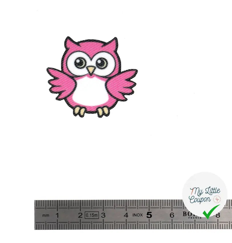PATCH THERMOCOLLANT MINIPATCHI - MODÈLE HIBOU - My Little Coupon