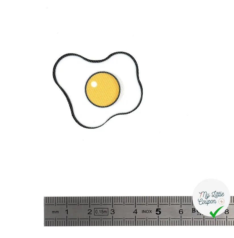 PATCH THERMOCOLLANT MINIPATCHI - MODÈLE OEUF - My Little Coupon