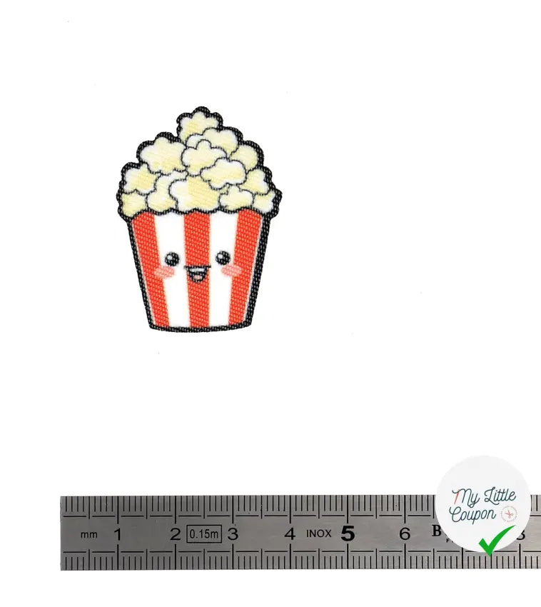 PATCH THERMOCOLLANT MINIPATCHI - MODÈLE POP CORN - My Little Coupon