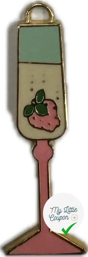 PENDENTIF BULLES DE FRAISES CREME - My Little Coupon