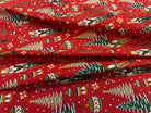 PERCALE COTON MELCHIOR ROUGE PRINT - My Little Coupon