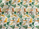 PERCALE COTON SIMBA VERT PRINT - My Little Coupon