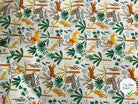 PERCALE COTON SIMBA VERT PRINT - My Little Coupon