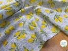PERCALE DE COTON ALGARVE BLEU 150 CM - My Little Coupon