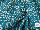 PERCALE DE COTON  AMANDIER BLEU - My Little Coupon