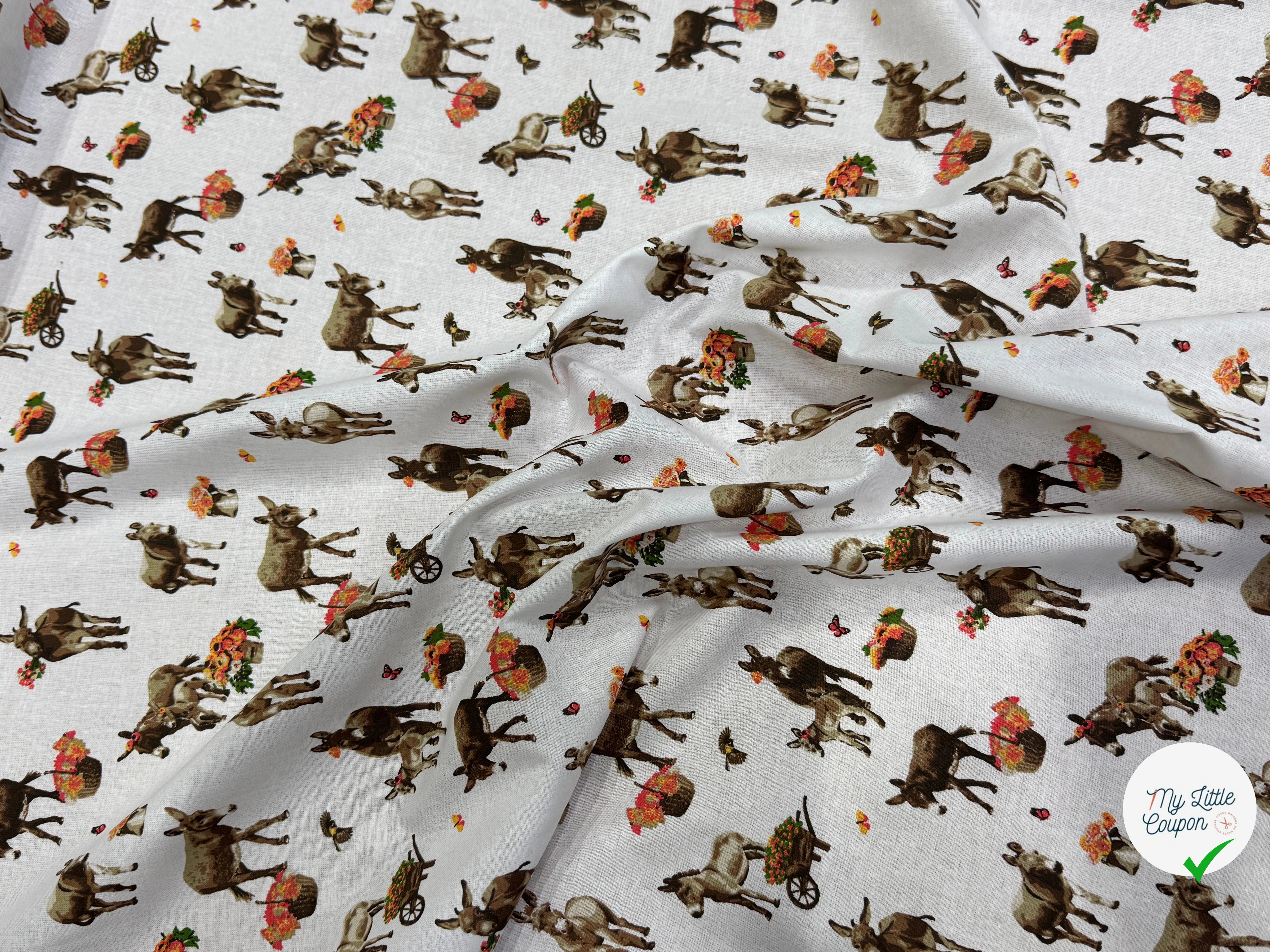 PERCALE DE COTON ANE BLANC 150 CM - My Little Coupon