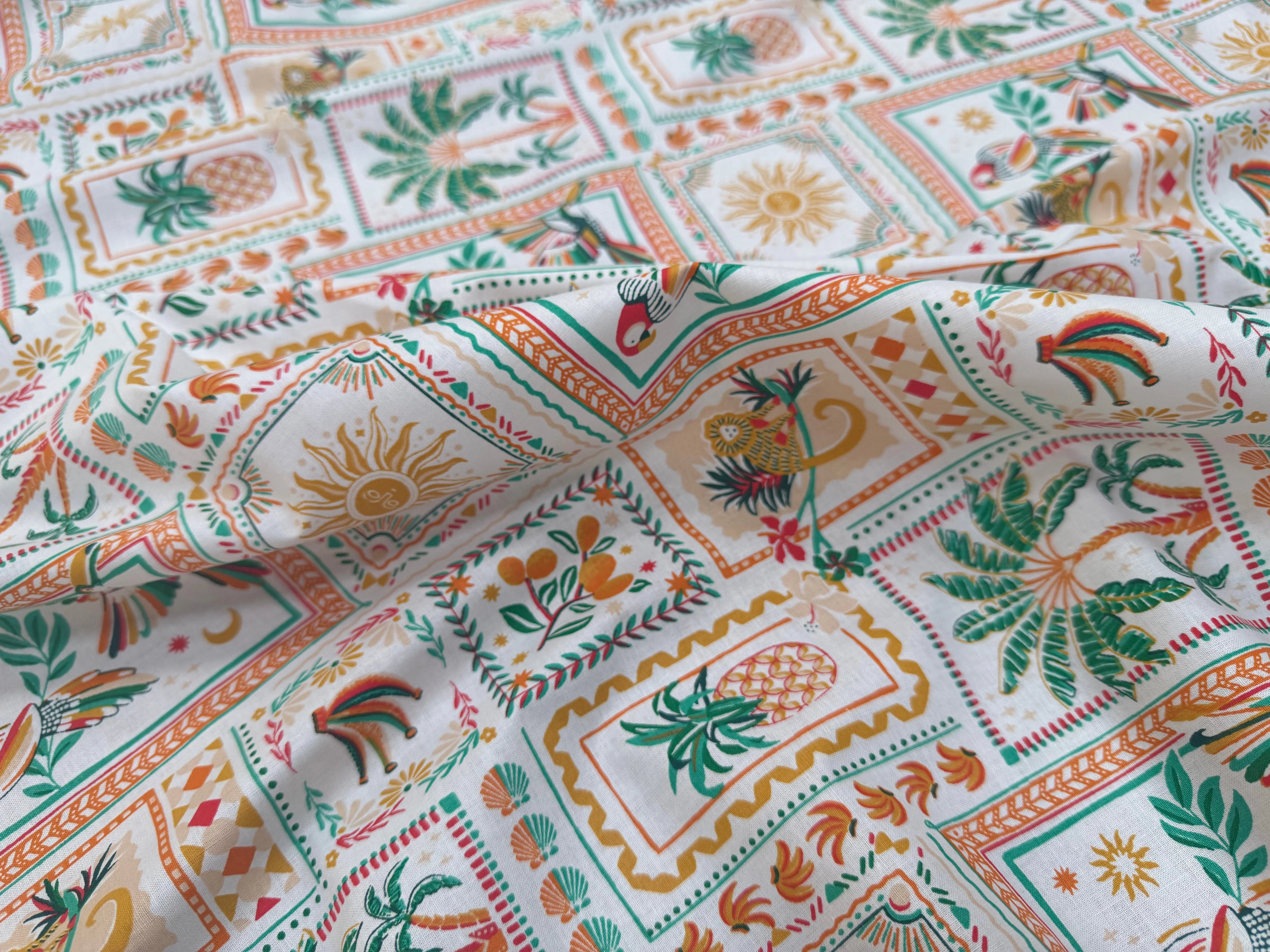 PERCALE DE COTON BOMDIA BLANC 150 CM - My Little Coupon