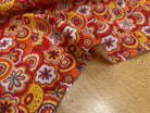PERCALE DE COTON CHIMERE ROUGE 150 CM - My Little Coupon