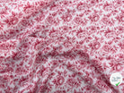PERCALE DE COTON COBALT ROUGE 150 CM - My Little Coupon