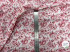 PERCALE DE COTON COBALT ROUGE 150 CM - My Little Coupon