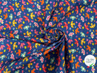PERCALE DE COTON CUICUI MARINE - My Little Coupon