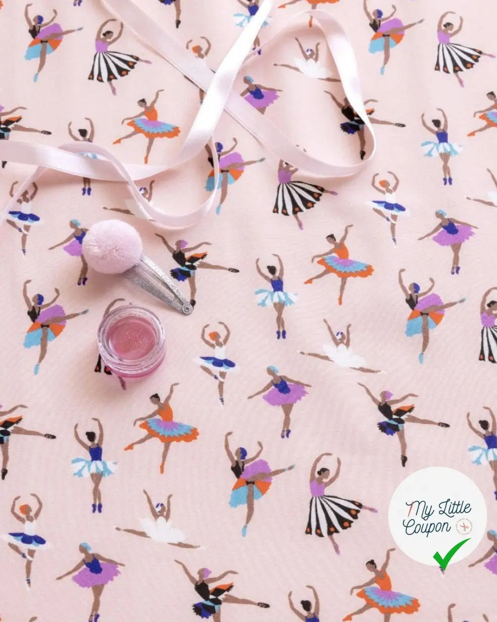 PERCALE DE COTON DANSEUSE NUDE - My Little Coupon