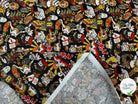 PERCALE DE COTON DARUMA NOIR - My Little Coupon