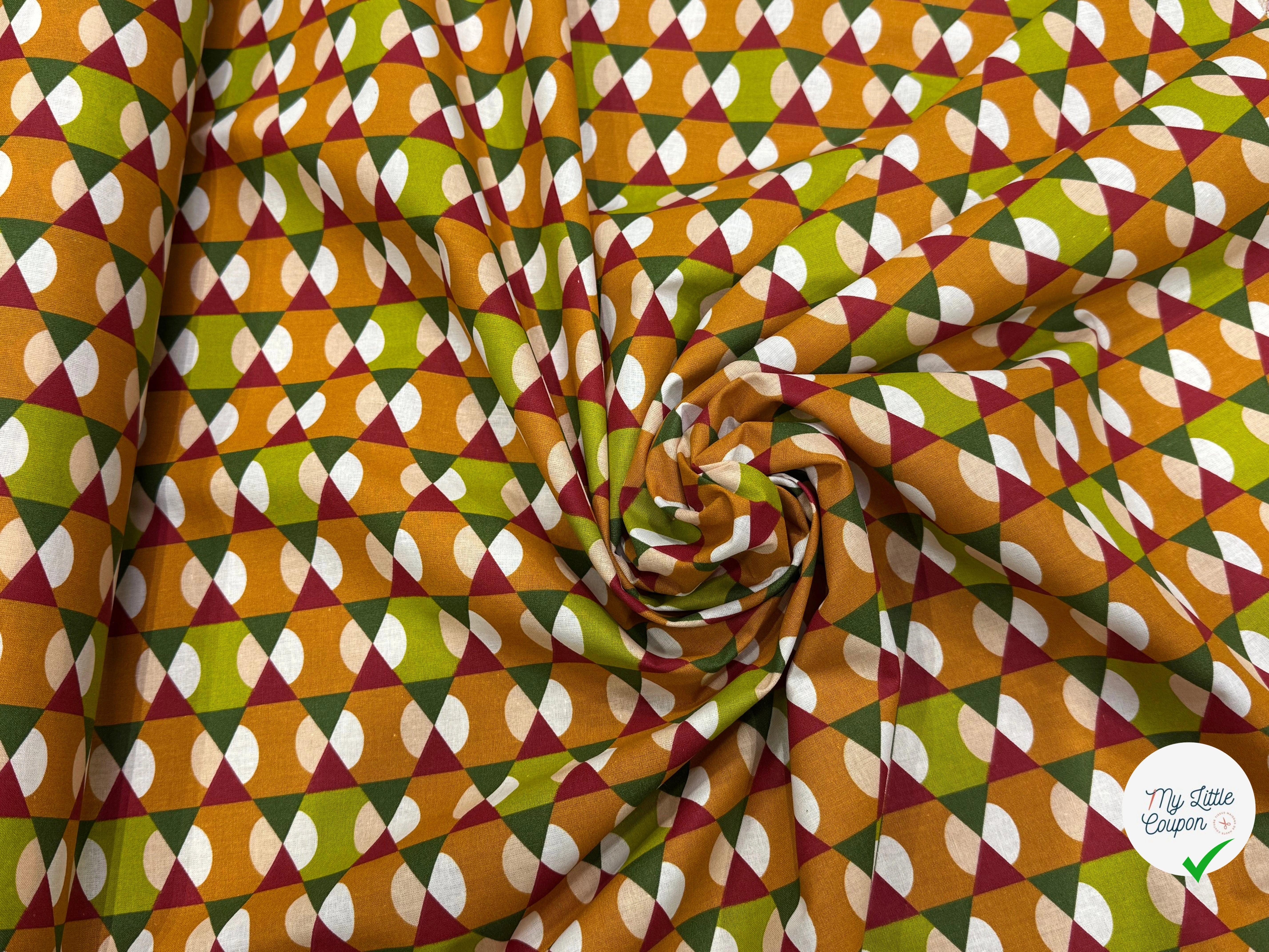 PERCALE DE COTON EPOPEE PEANUT 150 CM - My Little Coupon