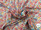 PERCALE DE COTON ESMERALDA BLANC BLEU 150 CM - My Little Coupon