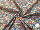 PERCALE DE COTON ESMERALDA BLANC ROSE 150 CM - My Little Coupon