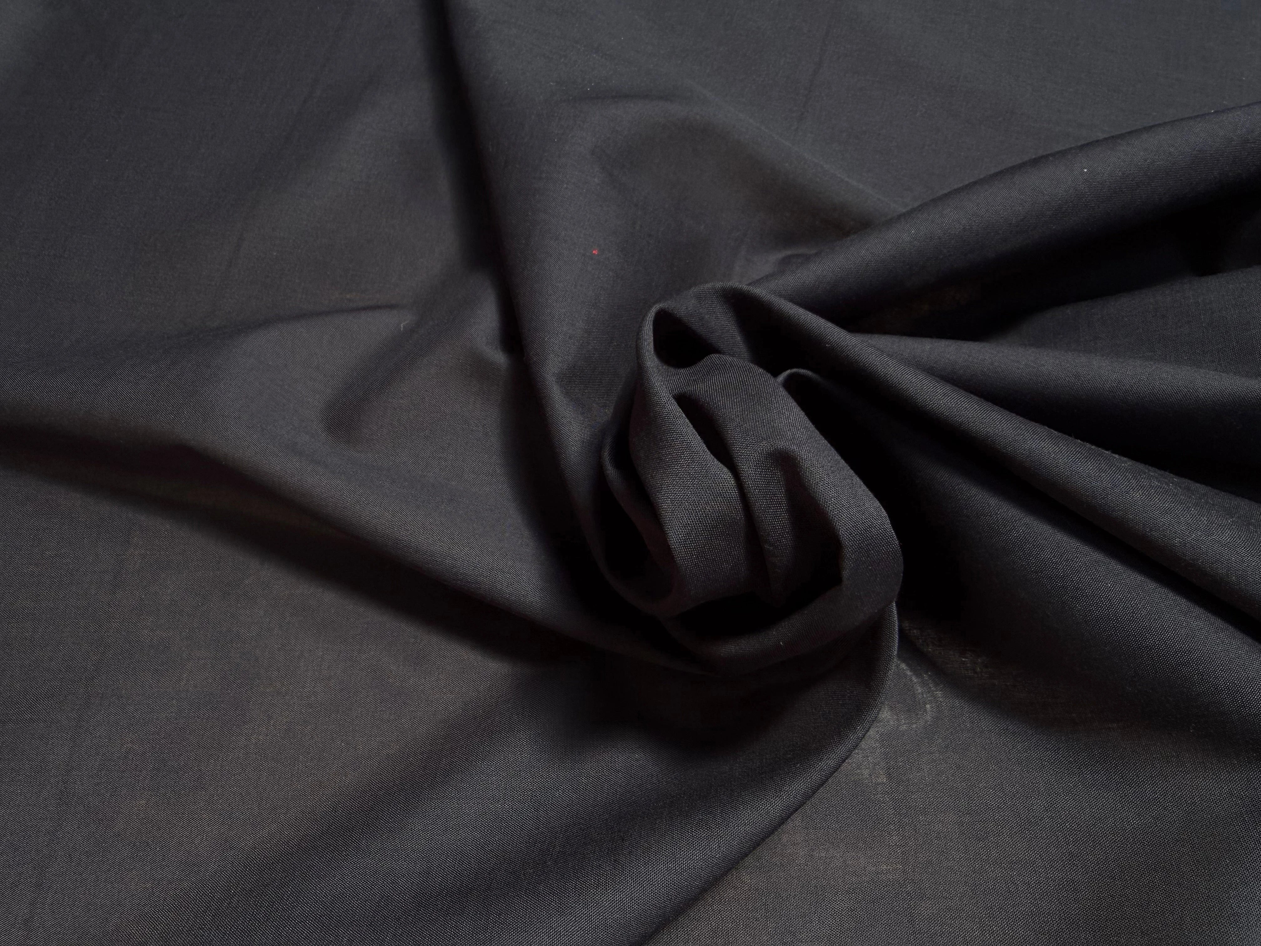 PERCALE DE COTON NOIR - My Little Coupon