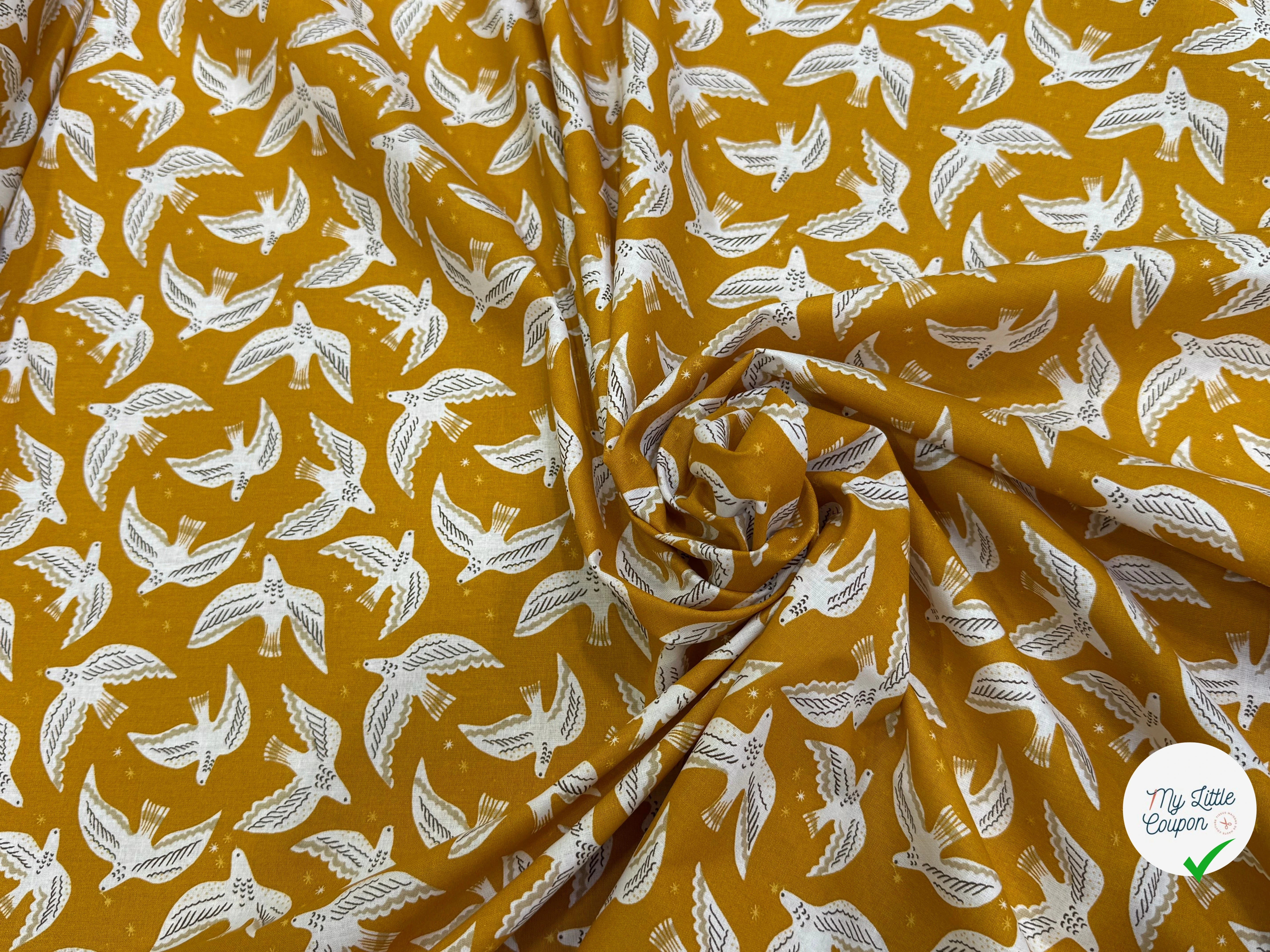 PERCALE DE COTON ONIRIQUE PEANUT 150 CM - My Little Coupon