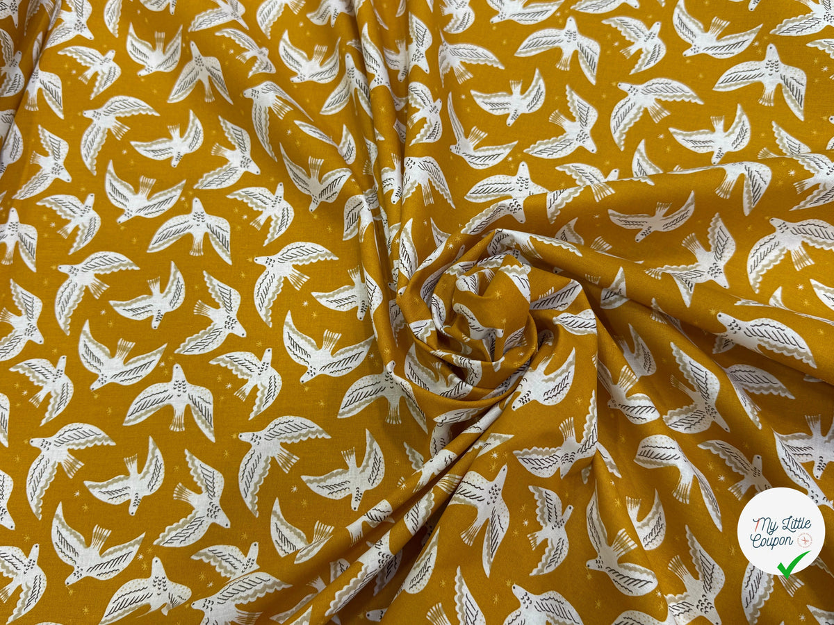 PERCALE DE COTON ONIRIQUE PEANUT 150 CM - My Little Coupon
