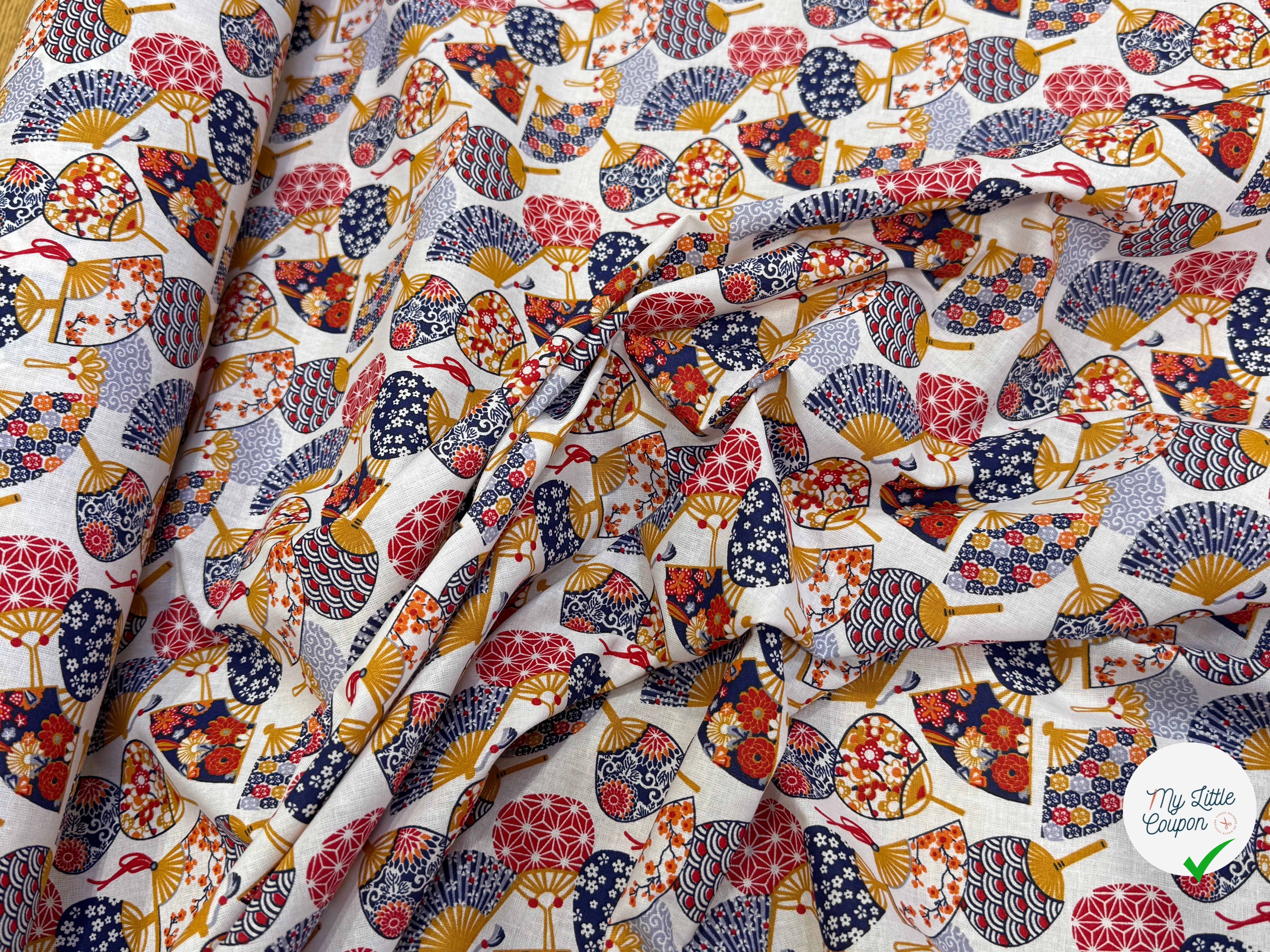 PERCALE DE COTON OOLONG BLANC 150 CM - My Little Coupon