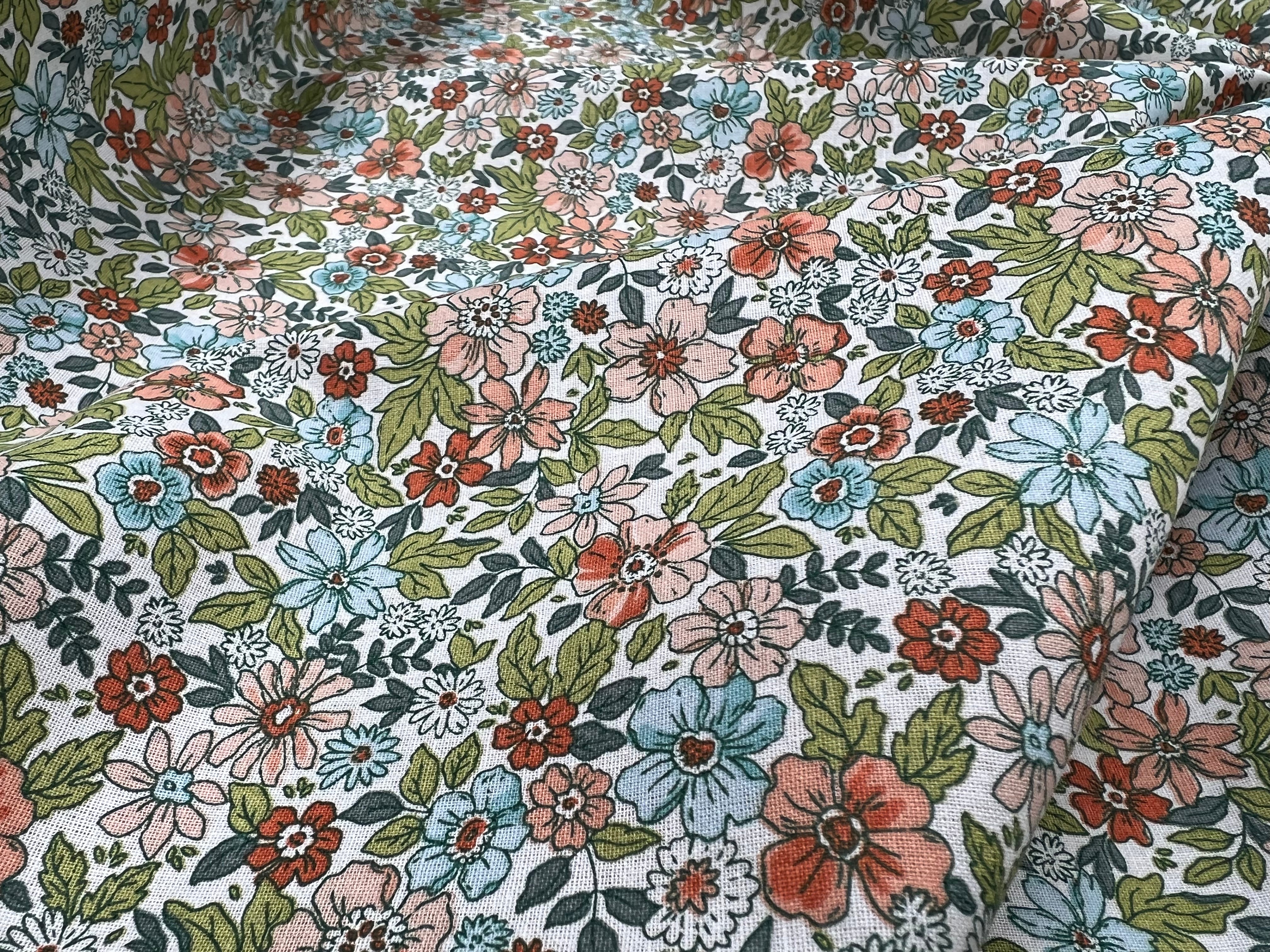 PERCALE DE COTON PENSEE BLANC - My Little Coupon