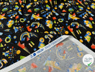 PERCALE DE COTON RETRO NOIR - My Little Coupon