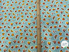 PERCALE DE COTON SIROP TURQUOISE 150 CM - My Little Coupon