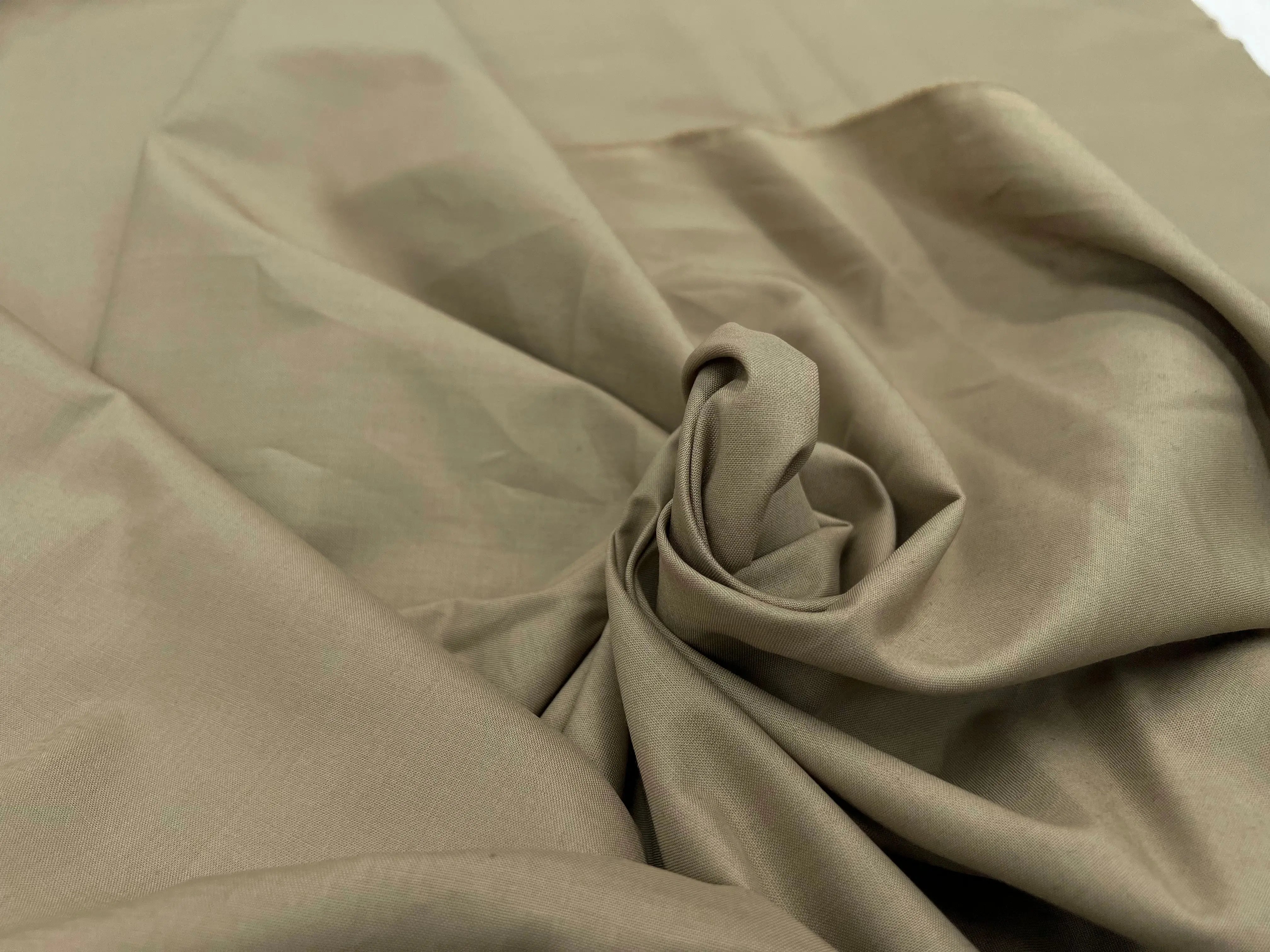 PERCALE DE COTON TABAC - coupon de tissu de 3 mètres - My Little Coupon - tissu - coudre