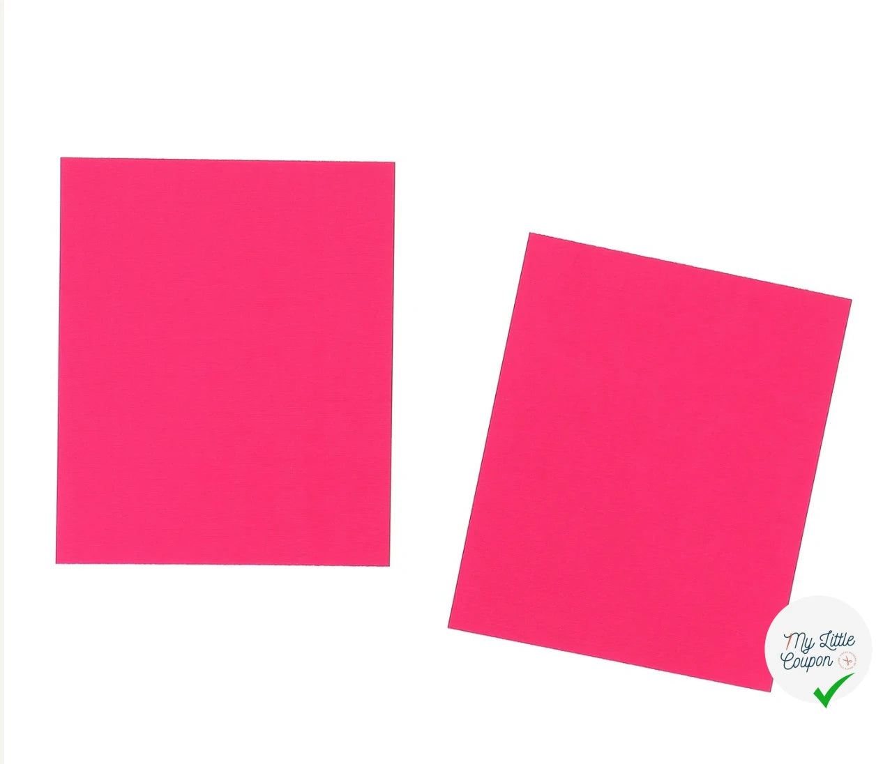 PIÈCES DE RÉPARATIONS AUTOCOLLANTES EN NYLON - FUCHSIA - My Little Coupon