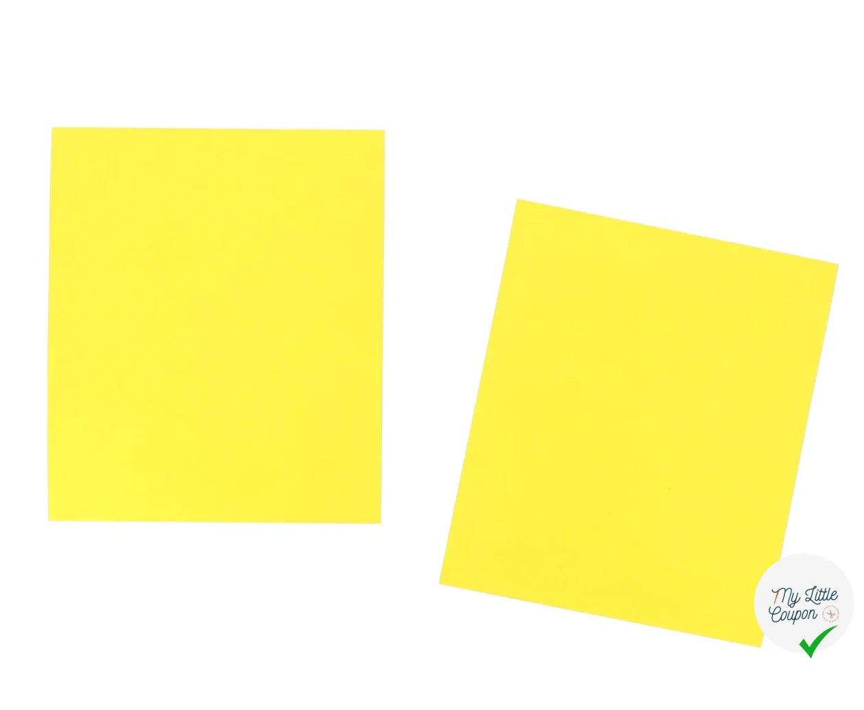 PIÈCES DE RÉPARATIONS AUTOCOLLANTES EN NYLON - YELLOW - My Little Coupon