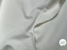 PIQUÉ COTON STRETCH BLANC CASSÉ PARFAITE TENUE - My Little Coupon