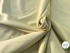 PIQUÉ COTON STRETCH JAUNE CLAIR PRESQUE ANIS PASTAGA - My Little Coupon