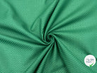 PIQUÉ DE COTON LOSANGE VERT ITALIE - My Little Coupon - tissu - coudre