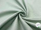 PIQUÉ DE COTON LOSANGES VERT AMANDE - My Little Coupon - tissu - coudre