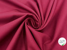 PIQUÉ DE COTON MICRO LOSANGES ROUGE PERSAN - My Little Coupon - tissu - coudre