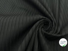 PIQUÉ FESTONNÉ NOIR - My Little Coupon - tissu - coudre
