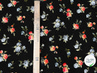 PIQUÉ POLYESTER FLEURS CAMPAGNE ANGLAISE TOUCHER RIGIDE - My Little Coupon - tissu - coudre