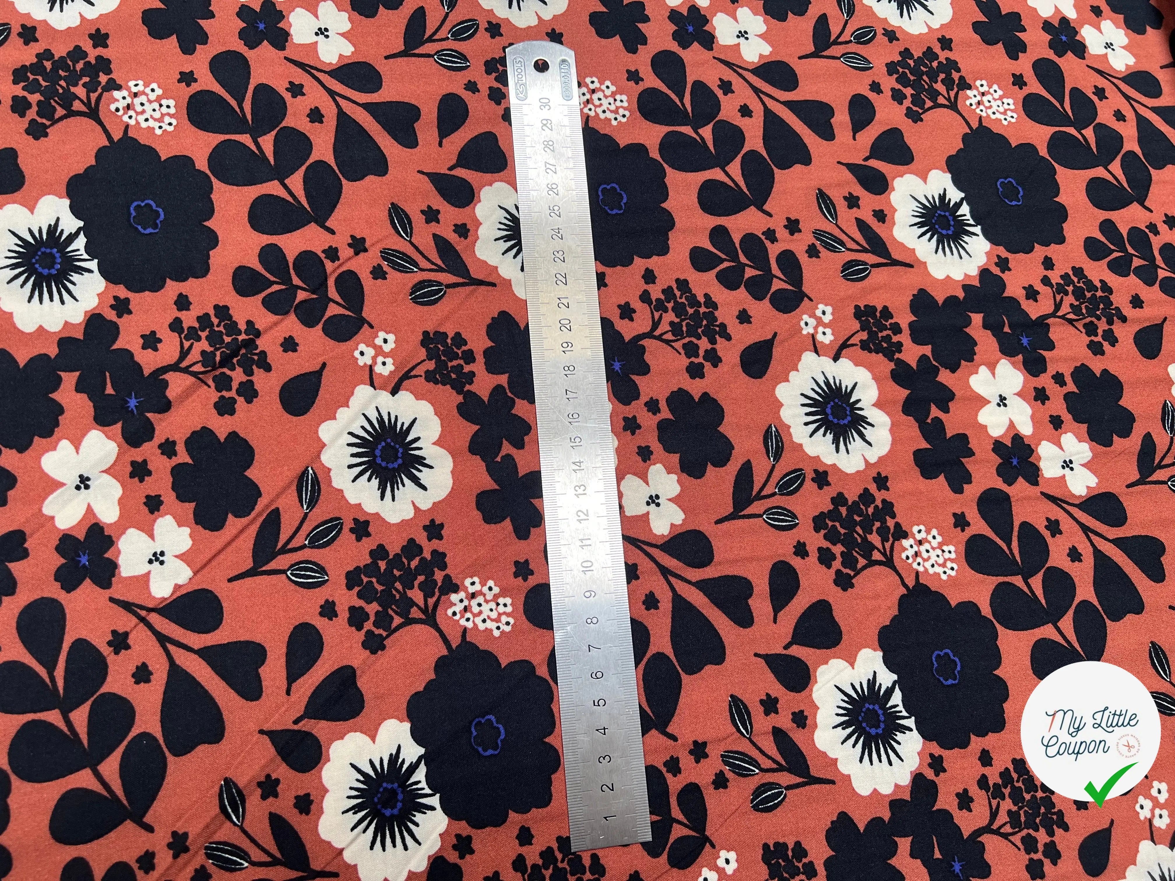 PLA 10M VISCOSE DOVY MARRON / NOIR 1B Y1 150 - My Little Coupon