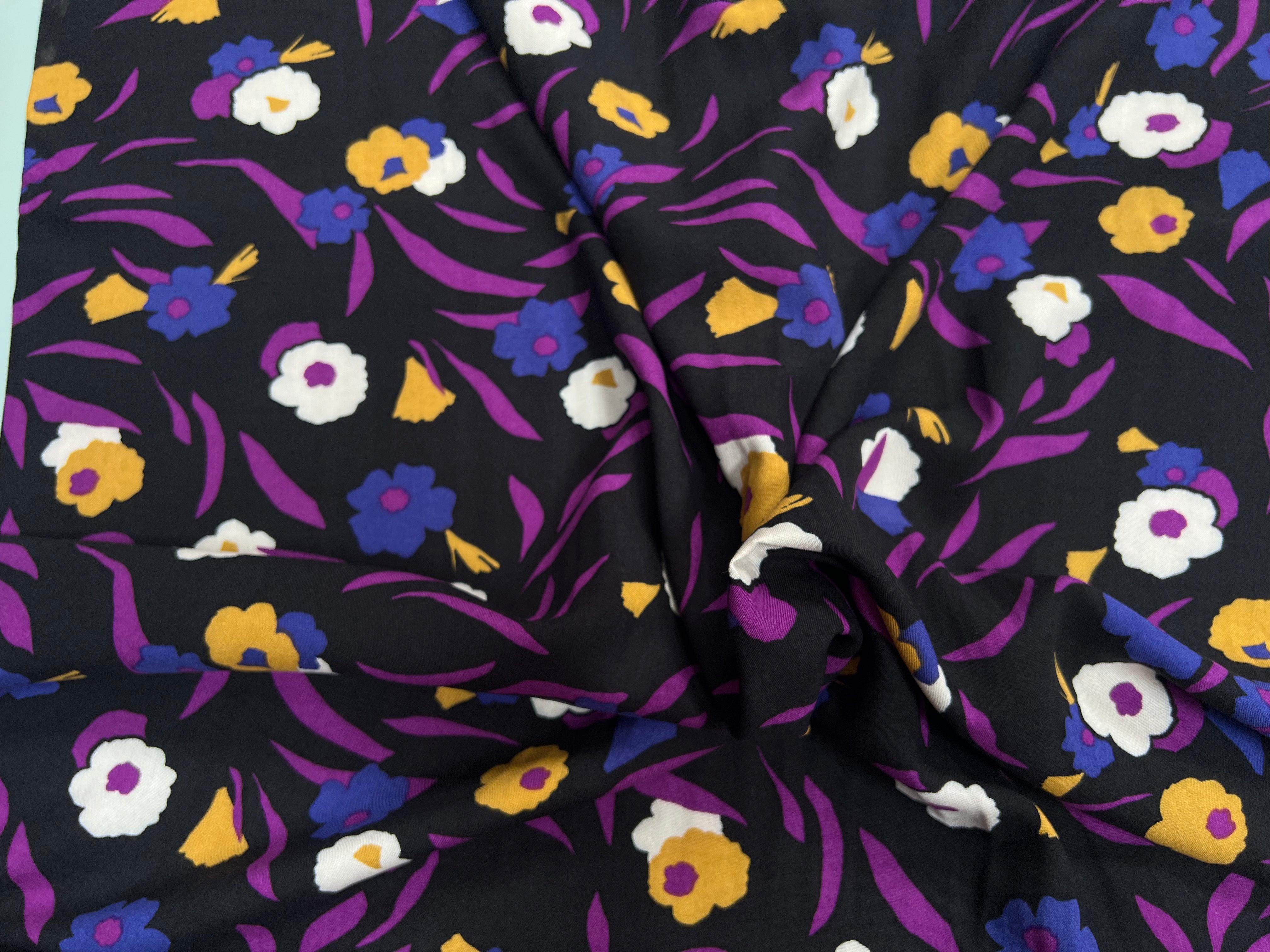 PLA 10M VISCOSE GEOIA NOIR / VIOLET 1B D2 150 - My Little Coupon