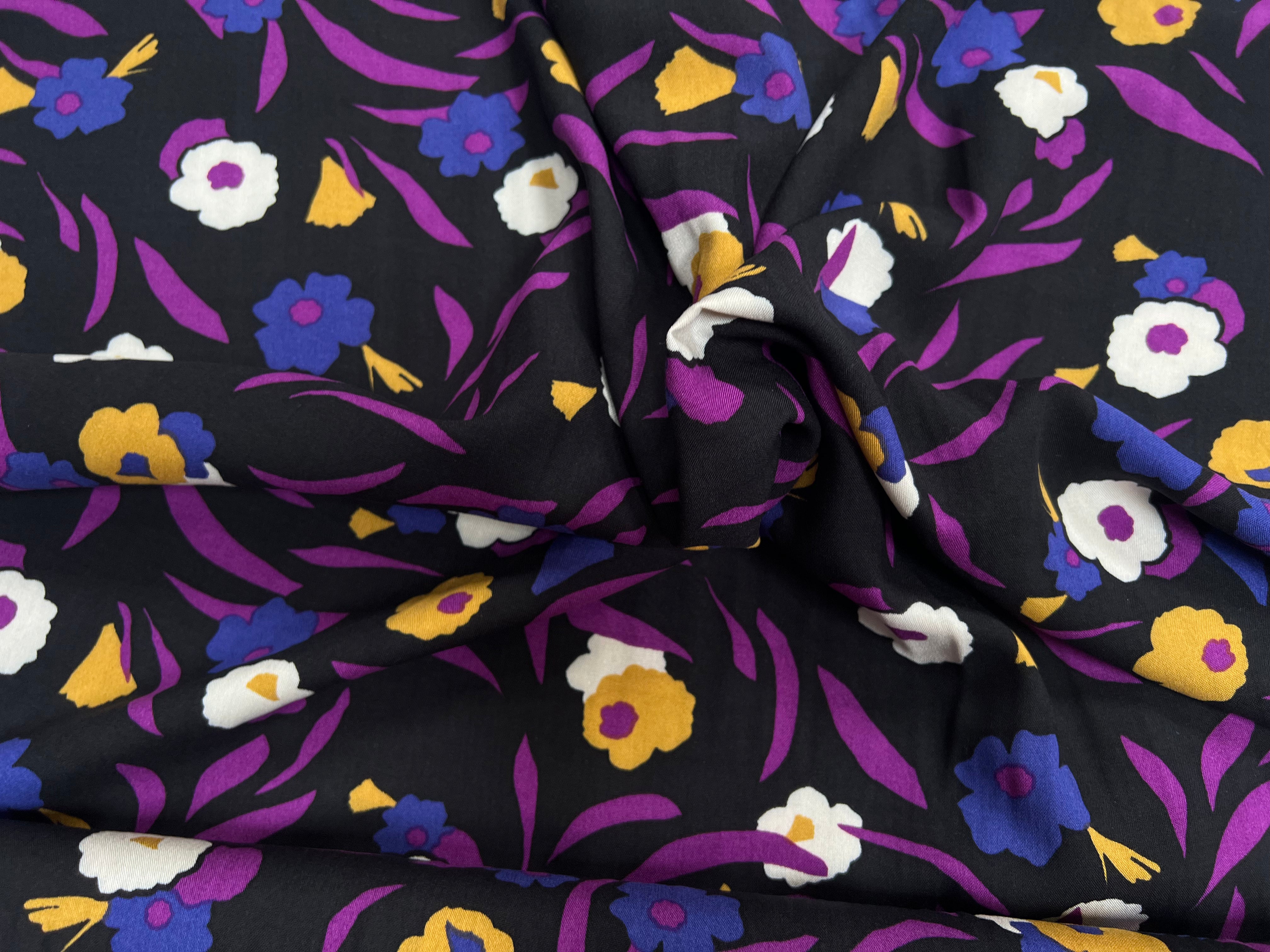 PLA 10M VISCOSE GEOIA NOIR / VIOLET 1B D2 150 - My Little Coupon
