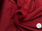 POLAIRE BORDEAUX UNI ÉPAIS DOUBLE FACE - My Little Coupon
