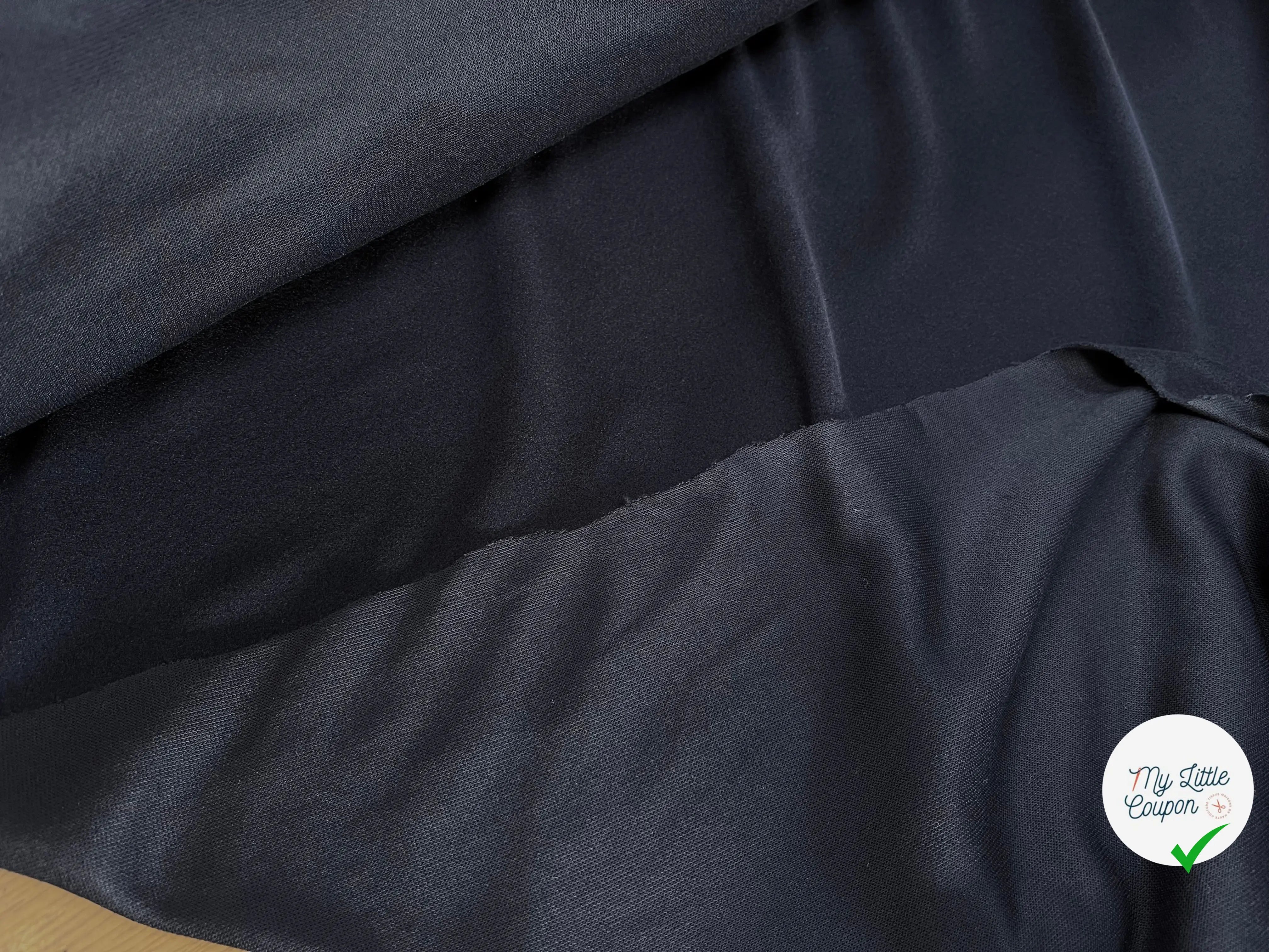 POLAIRE LÉGÈRE ULTRA STRETCH BLEU MARINE - My Little Coupon