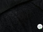 POLAIRE TOUT DOUX JACQUARD NOIR - My Little Coupon