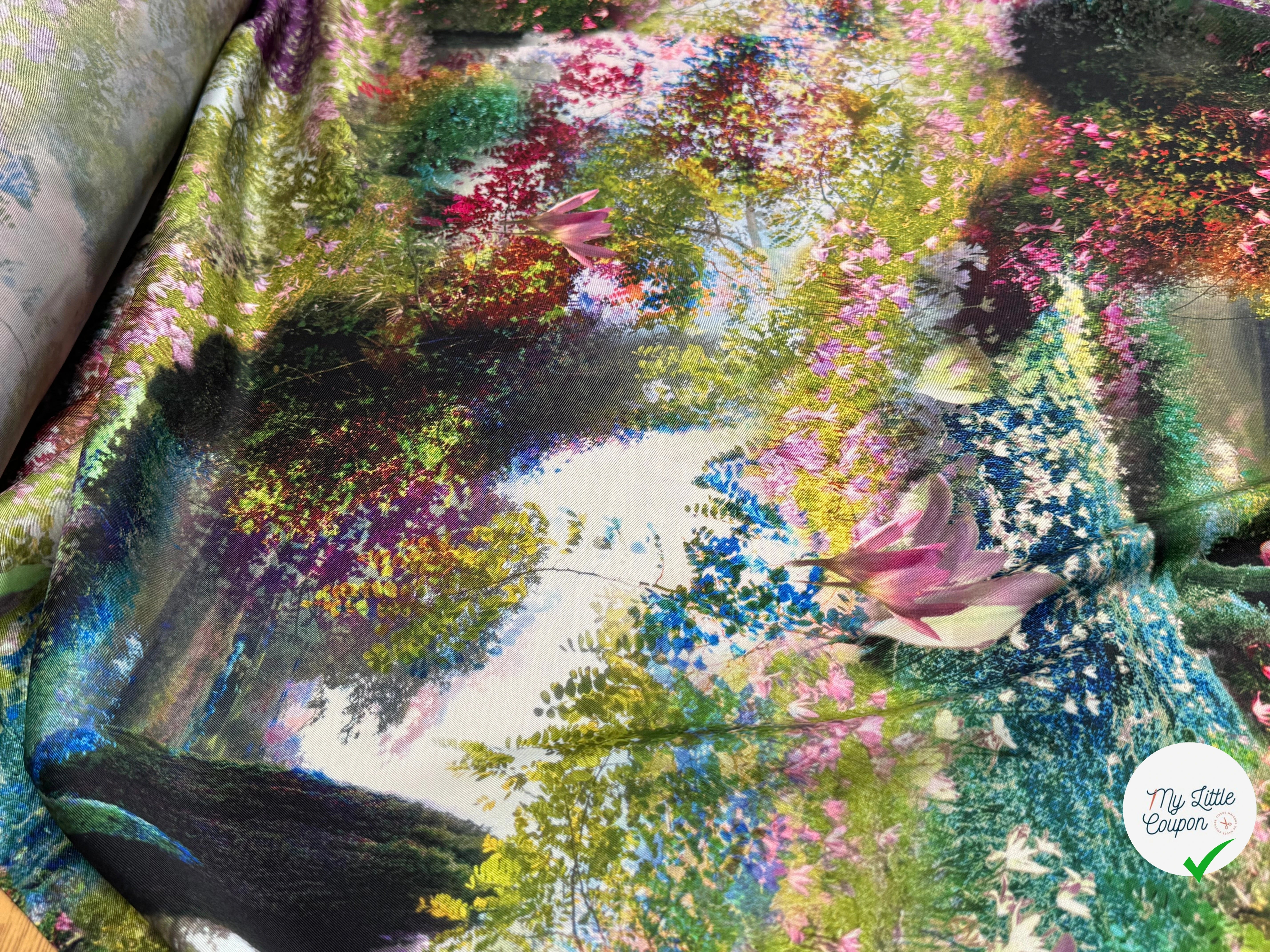 POLYESTER IMPRIMÉ FÉERIE NORDA FEERIE - My Little Coupon