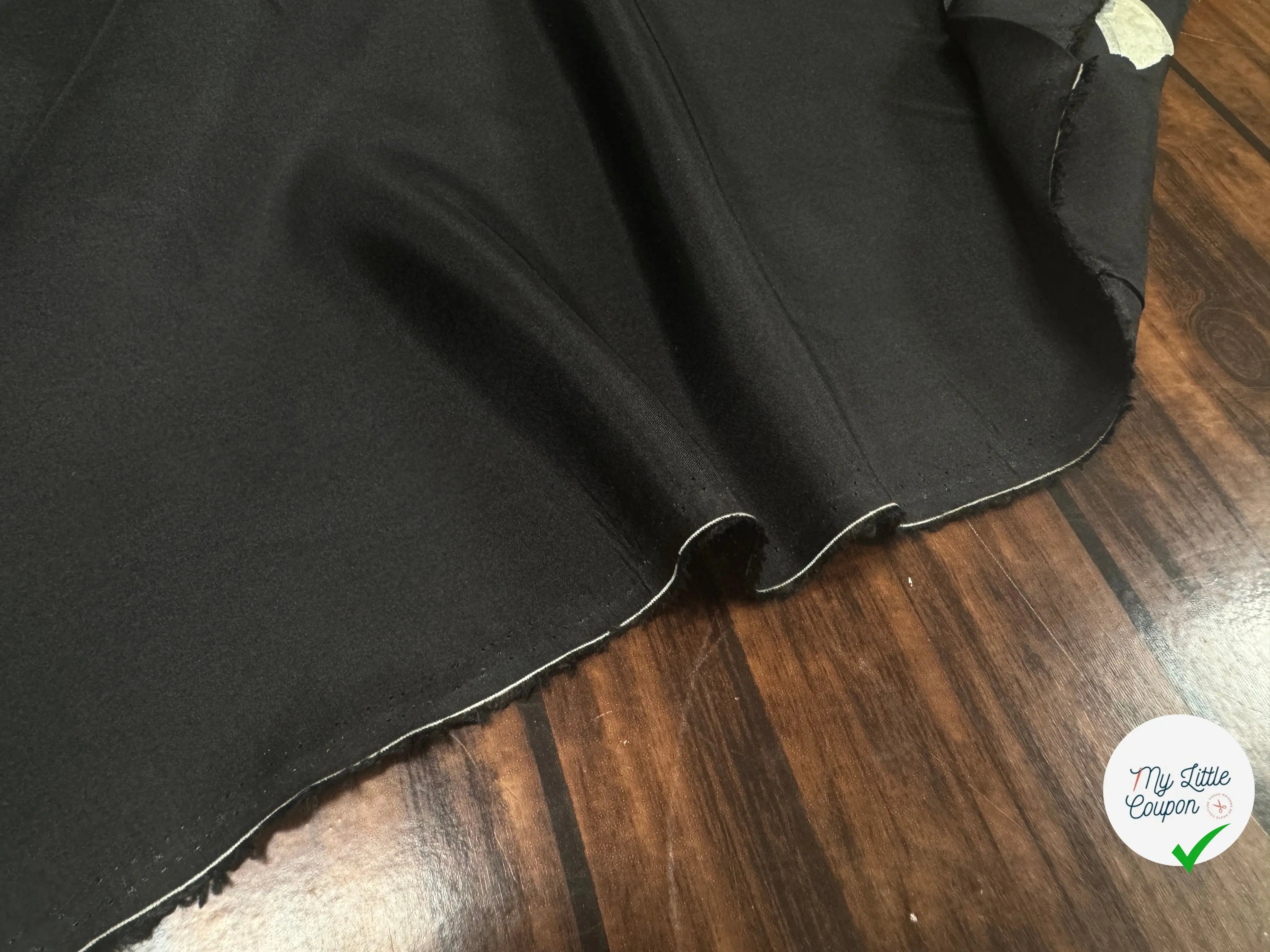 PONGE DE SOIE NOIR - My Little Coupon
