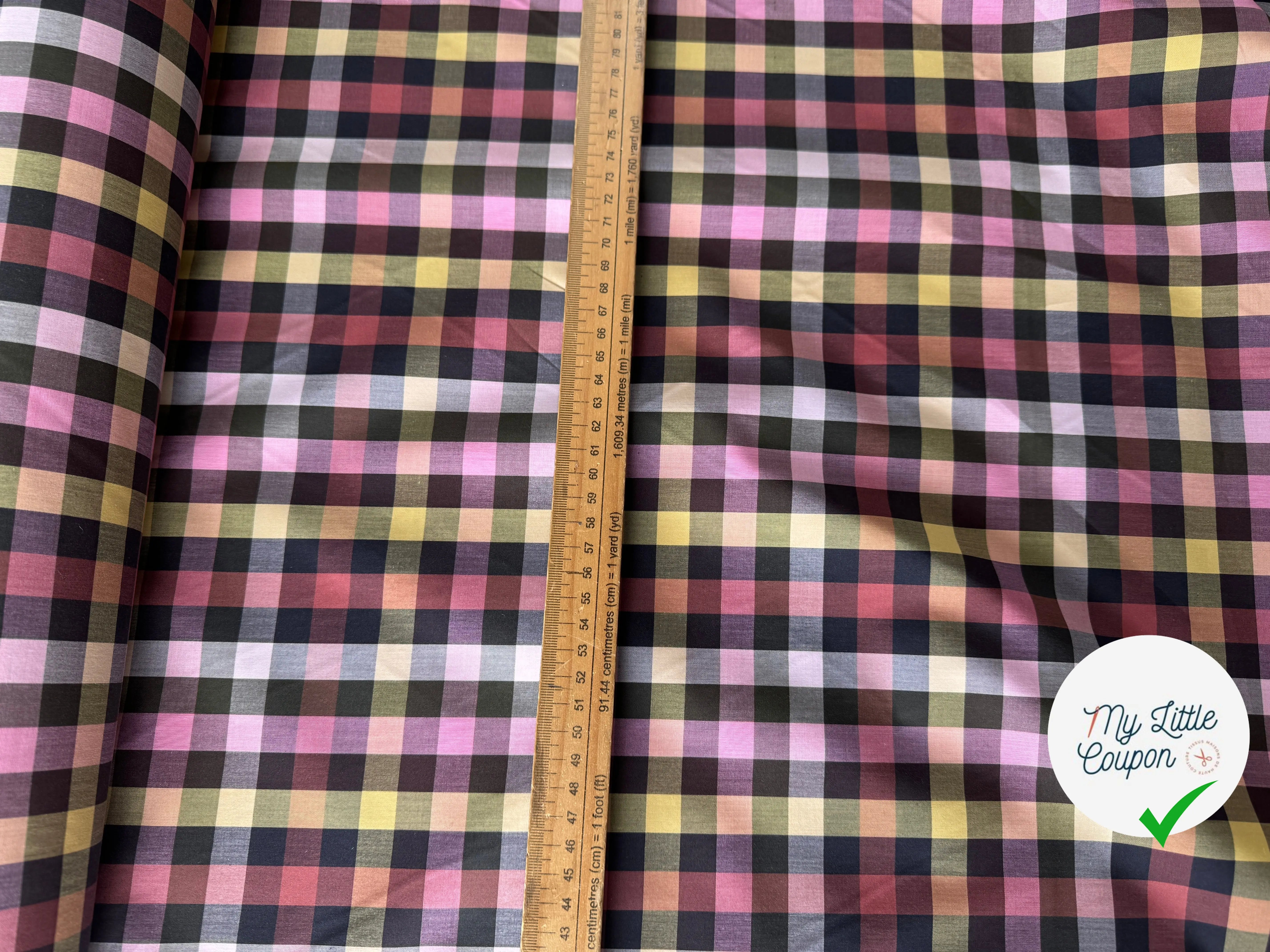POPELINE 100% COTON ALBINI PORQUEROLLES - My Little Coupon