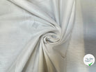 POPELINE BLANCHE MINI RAYURES HORIZONTALES - My Little Coupon